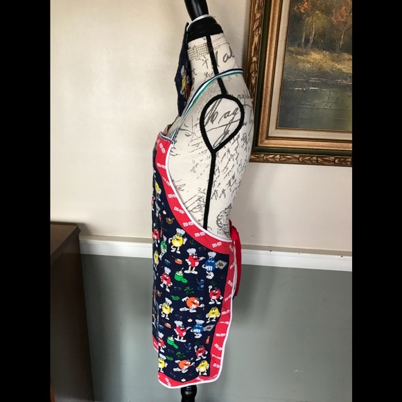 Rare Vintage M&M’s Apron& Matching Magnetic Holder🔴FINAL SALE - Picture 6 of 12